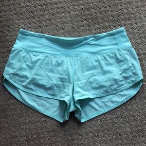 Blue Lululemon Shorts 2.5”